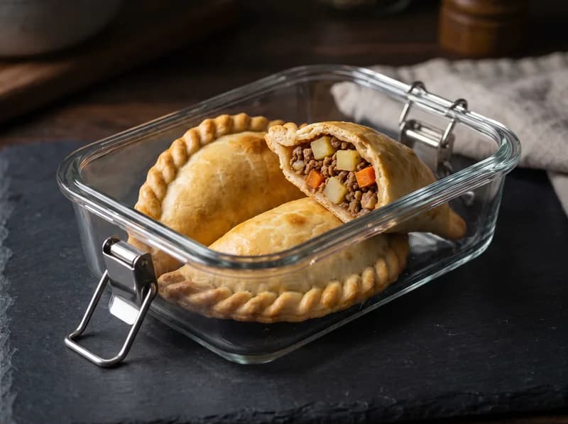 Empanadas horneadas de picadillo de res